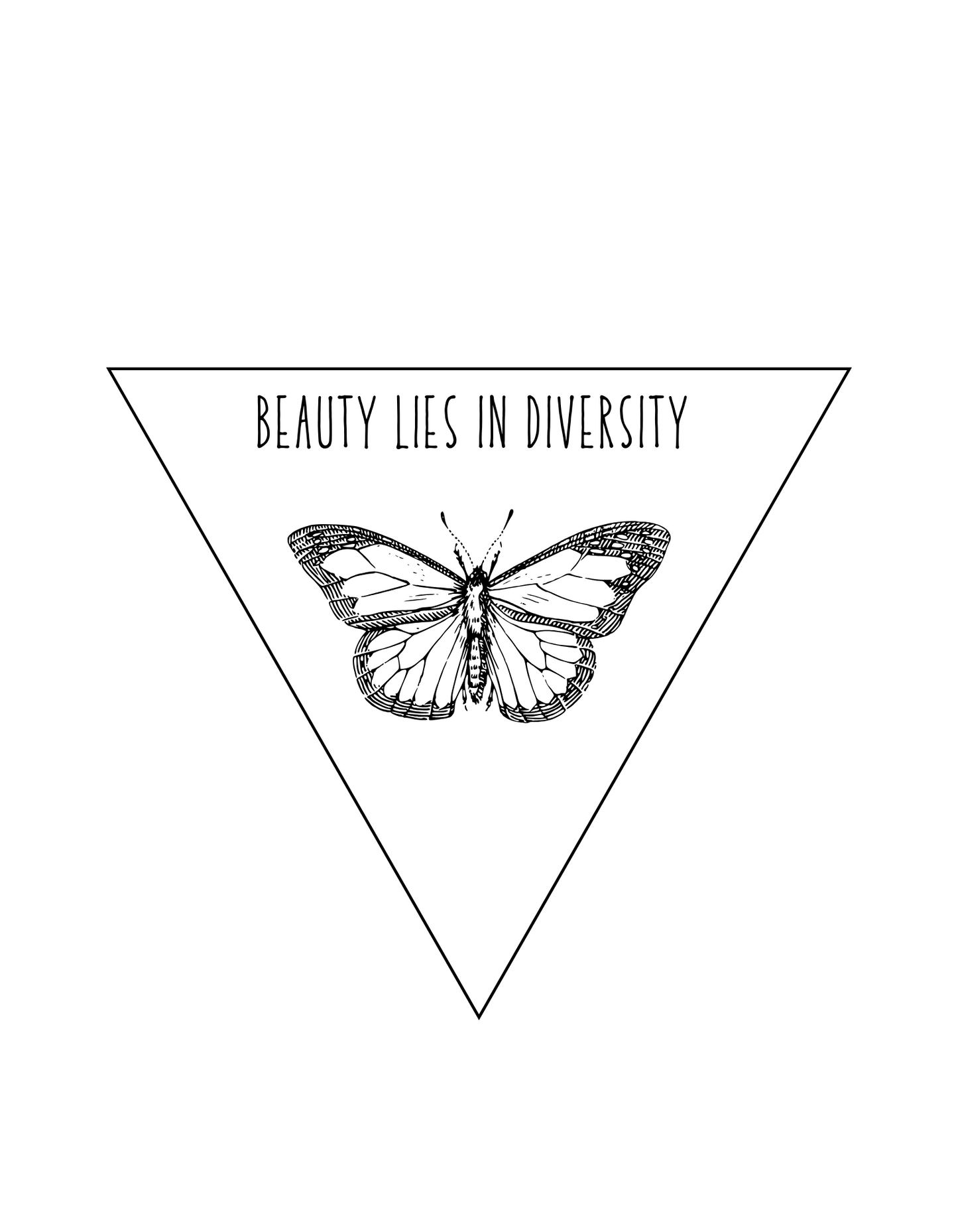 Ladies fit white t-shirt ,English DTF prints .