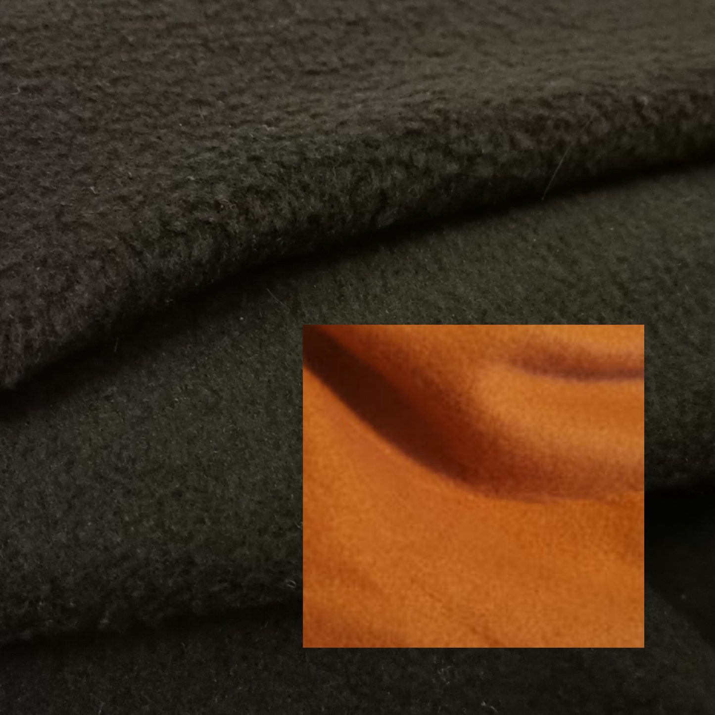 Double-faced Polar fleece hood with neck warmer