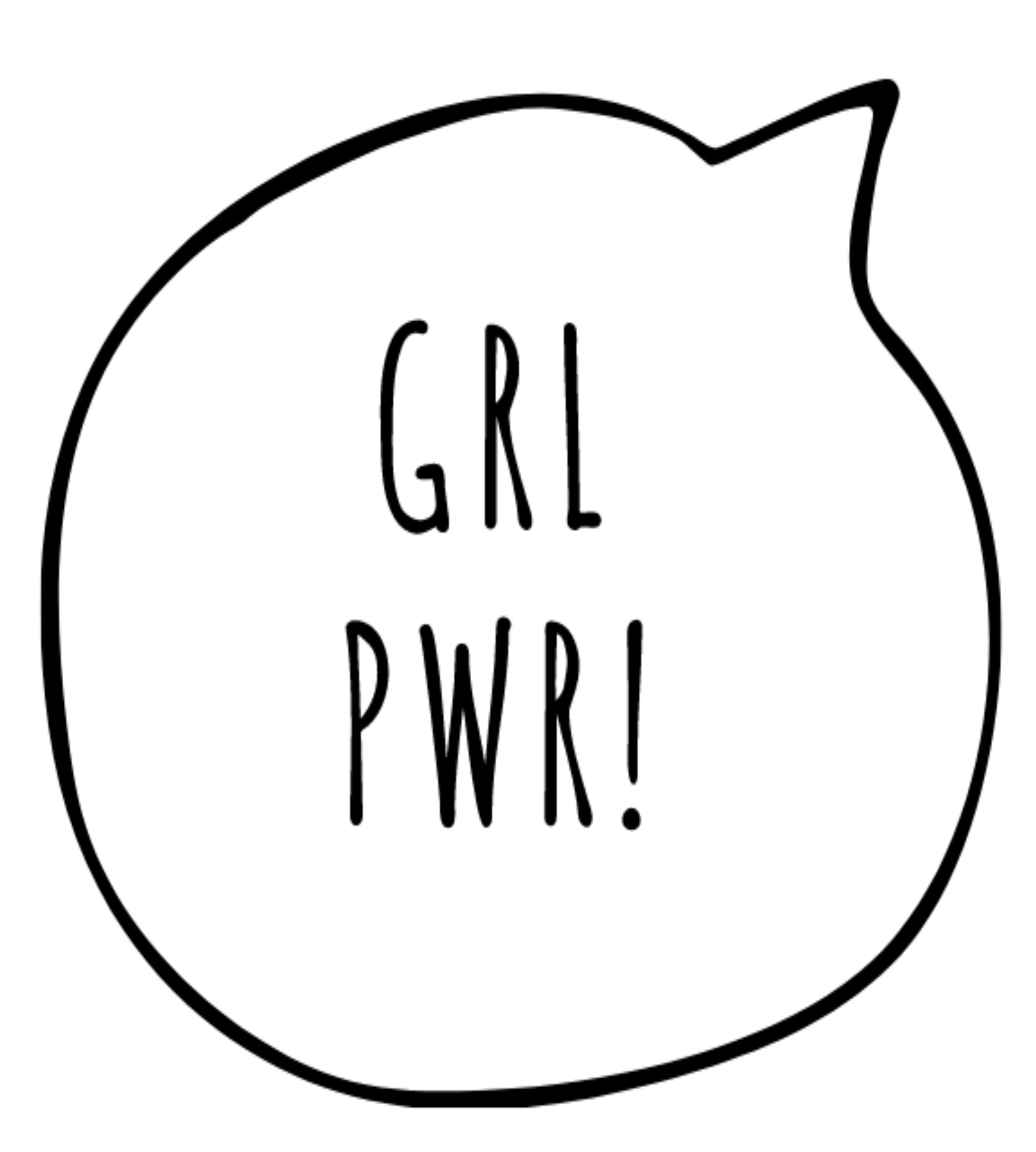 Empowering women prints/Fourre-tout noir
