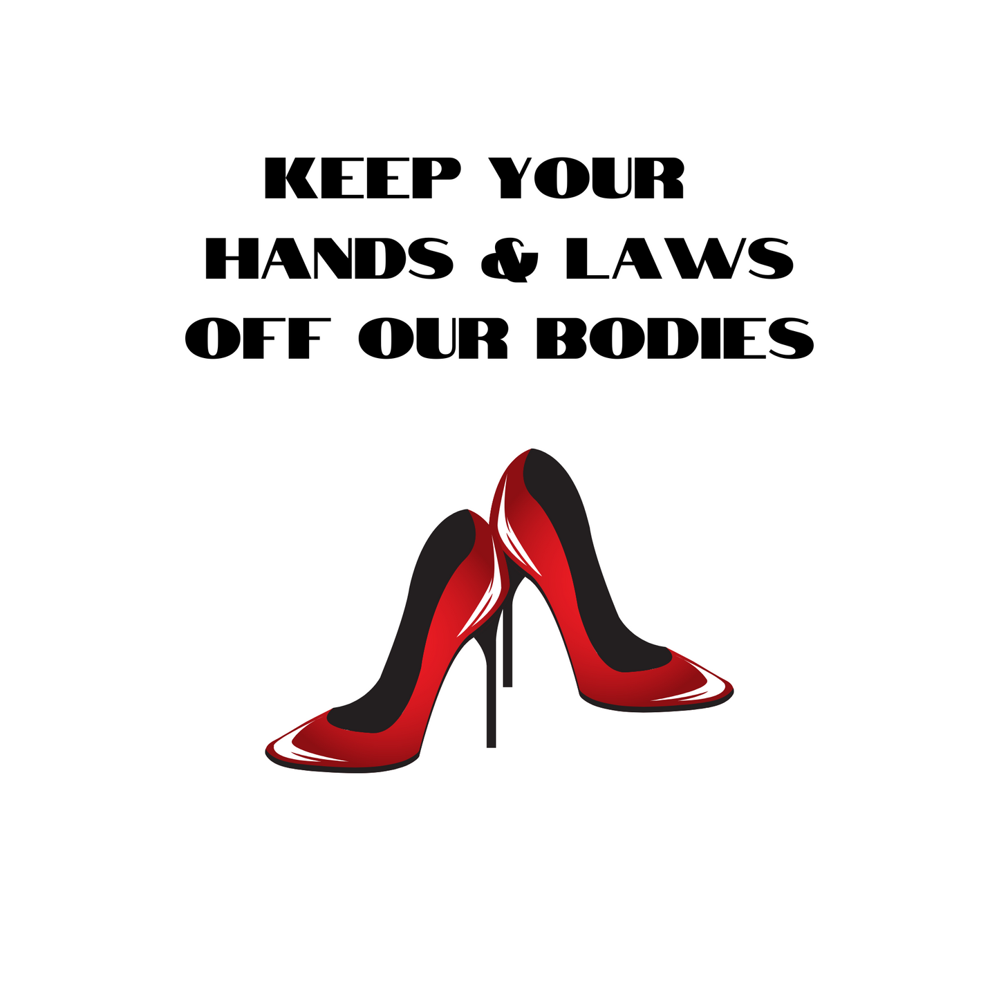 Empowering women prints/Fourre-tout noir