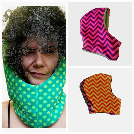 Hood double layer/ polar fleece inside