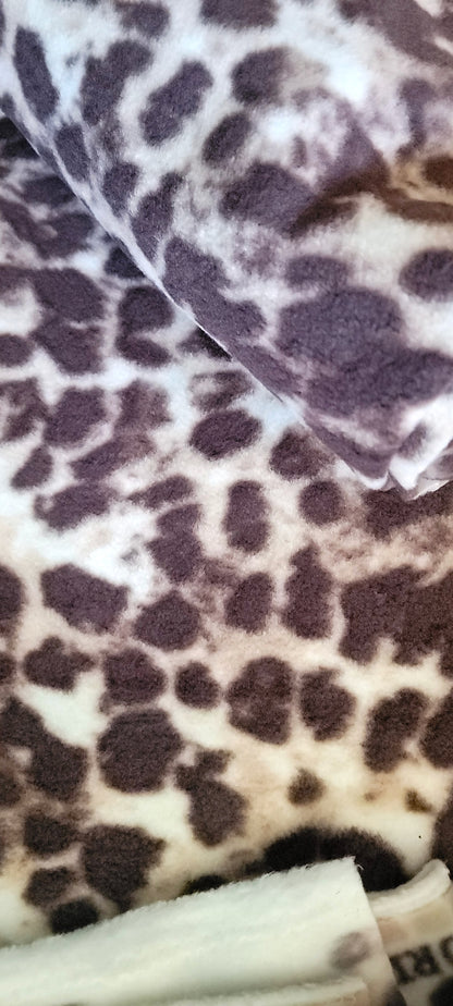 Double-faced Polar fleece hood with neck warmer