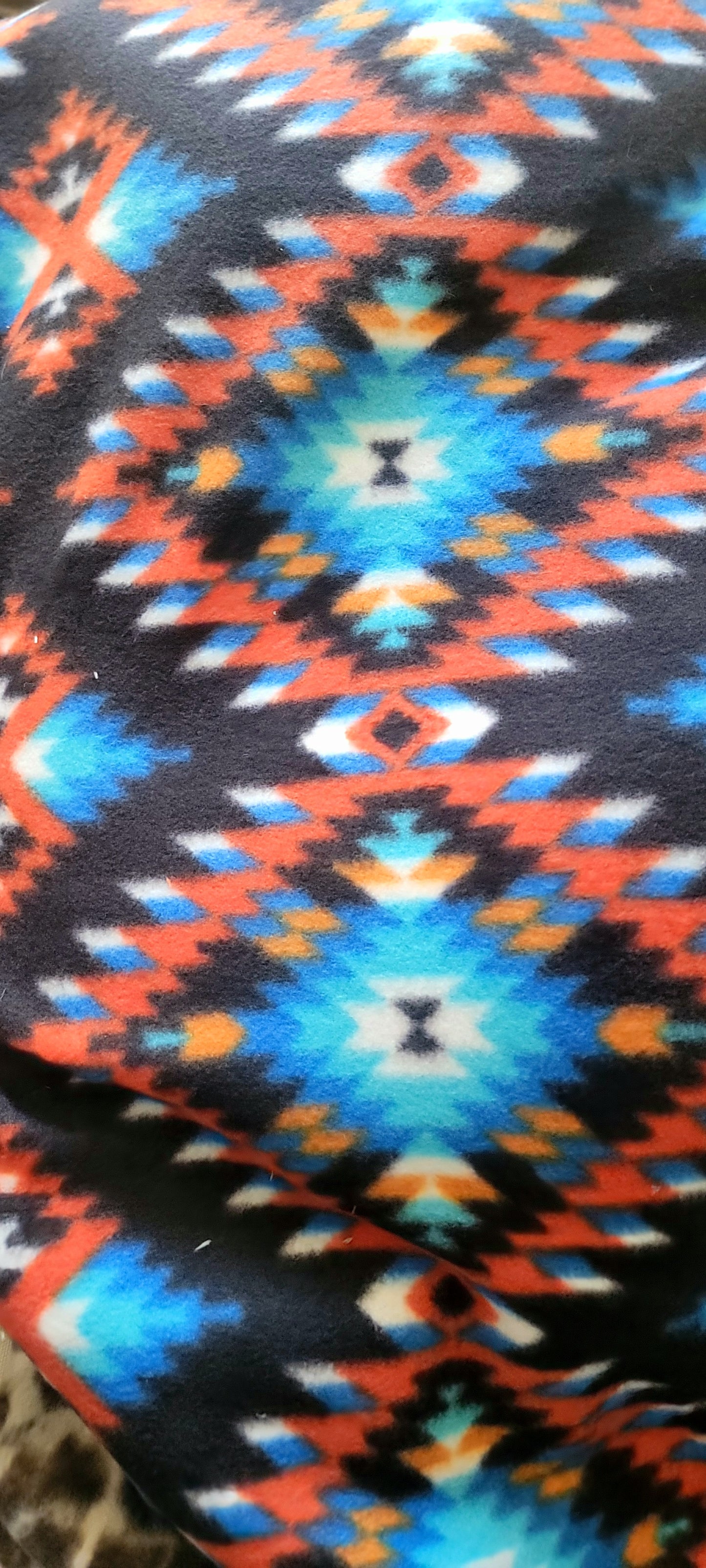 Double-faced Polar fleece hood with neck warmer