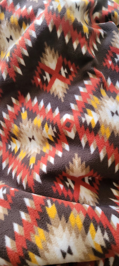 Double-faced Polar fleece hood with neck warmer