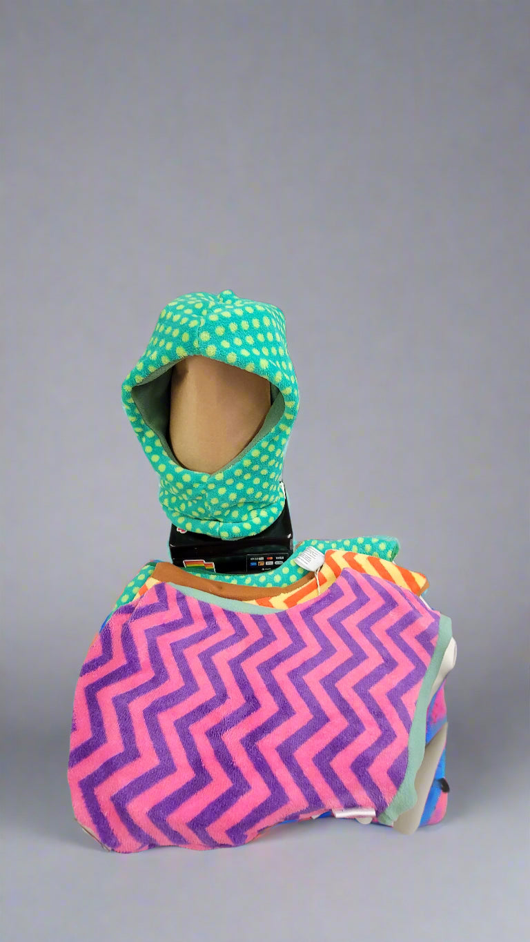 Hood double layer/ polar fleece inside
