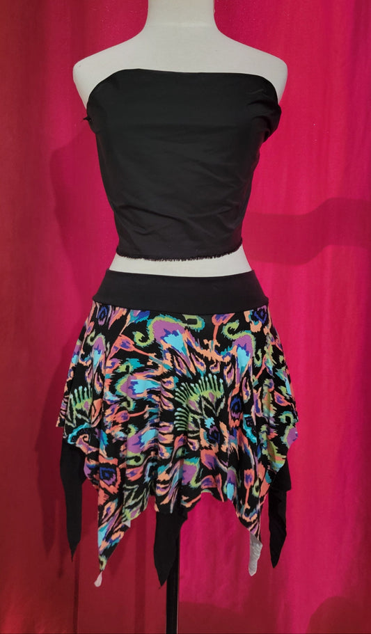 Festival, pixie skirt -double layer