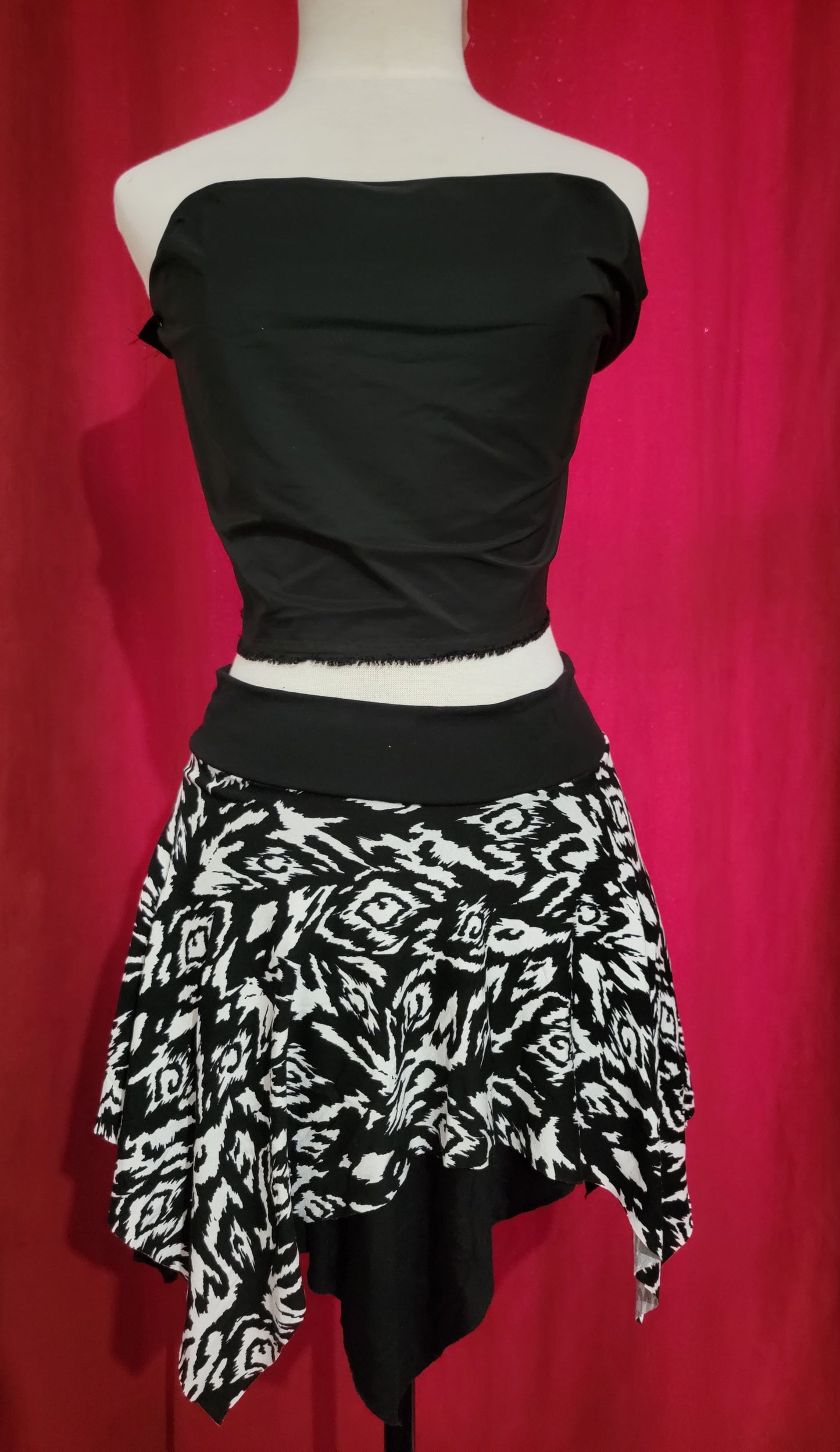 Festival, pixie skirt -double layer
