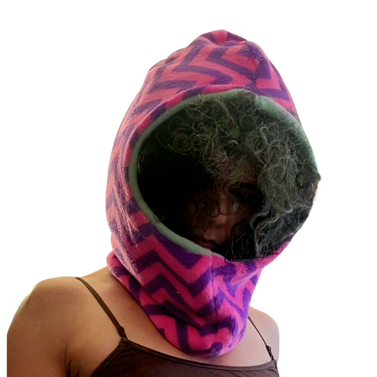 Hood double layer/ polar fleece inside
