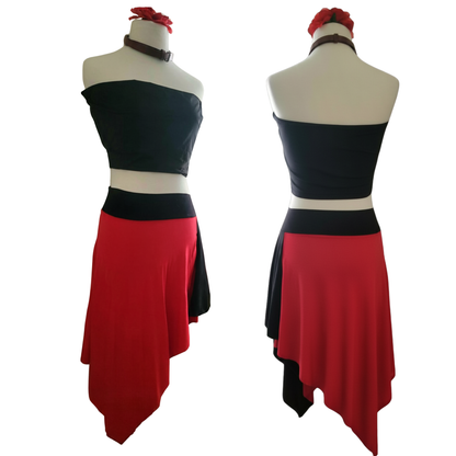 Midi asymmetrical Skirt