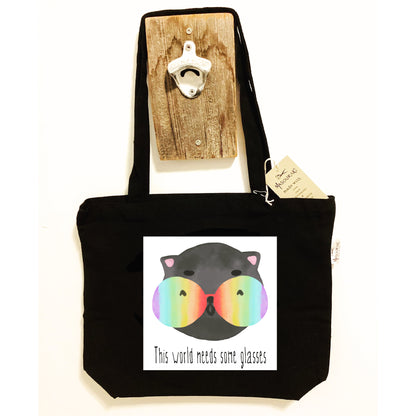 Tote-prints part 1 / Black tote