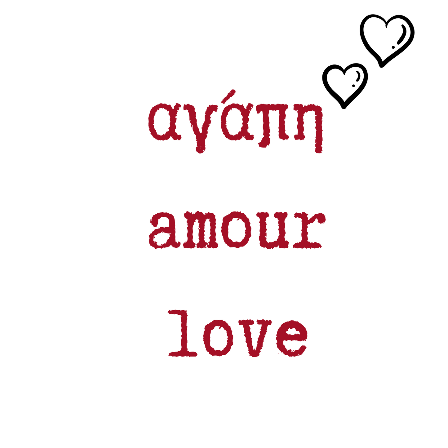 Organic Canvas -Trilingual prints