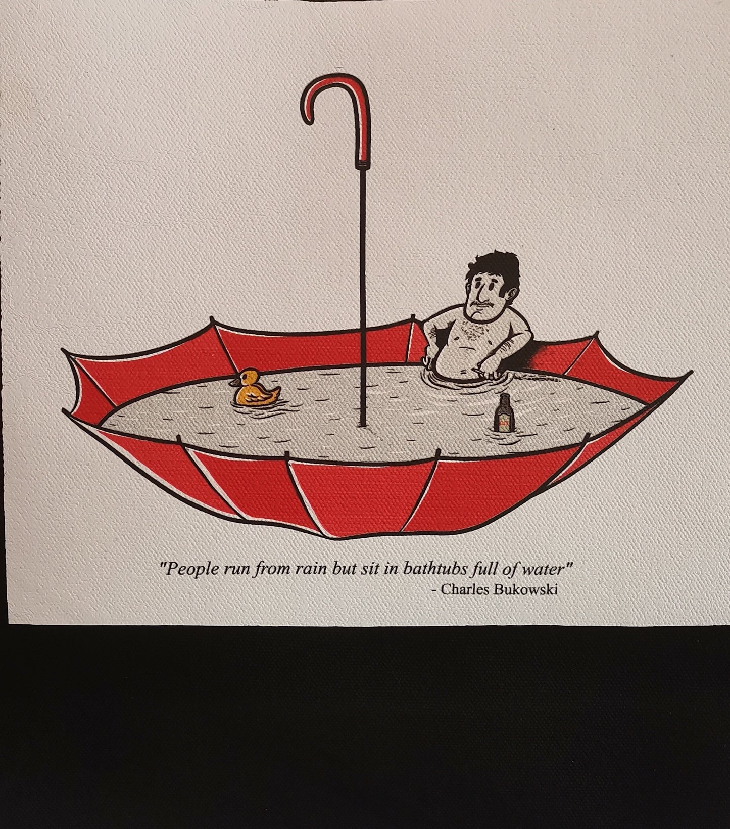 Bukowski σειρά / Μαύρα totes