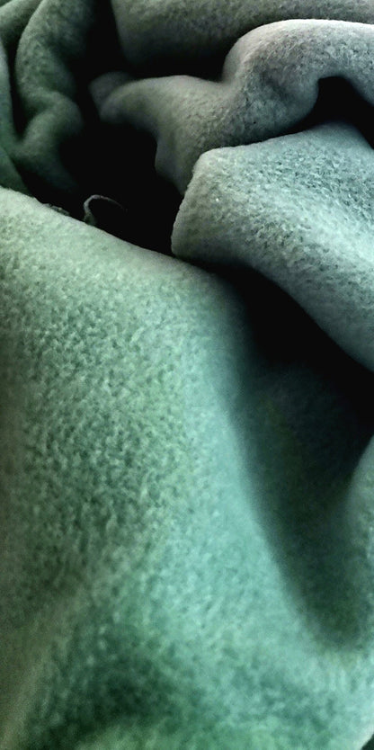 Crop, fleece  pullover with zipper