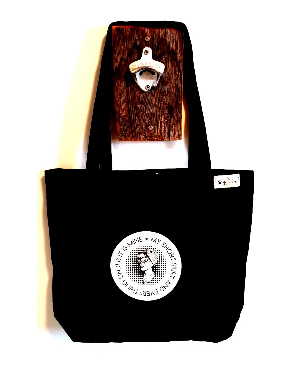 Tote-prints part 2 / Black tote