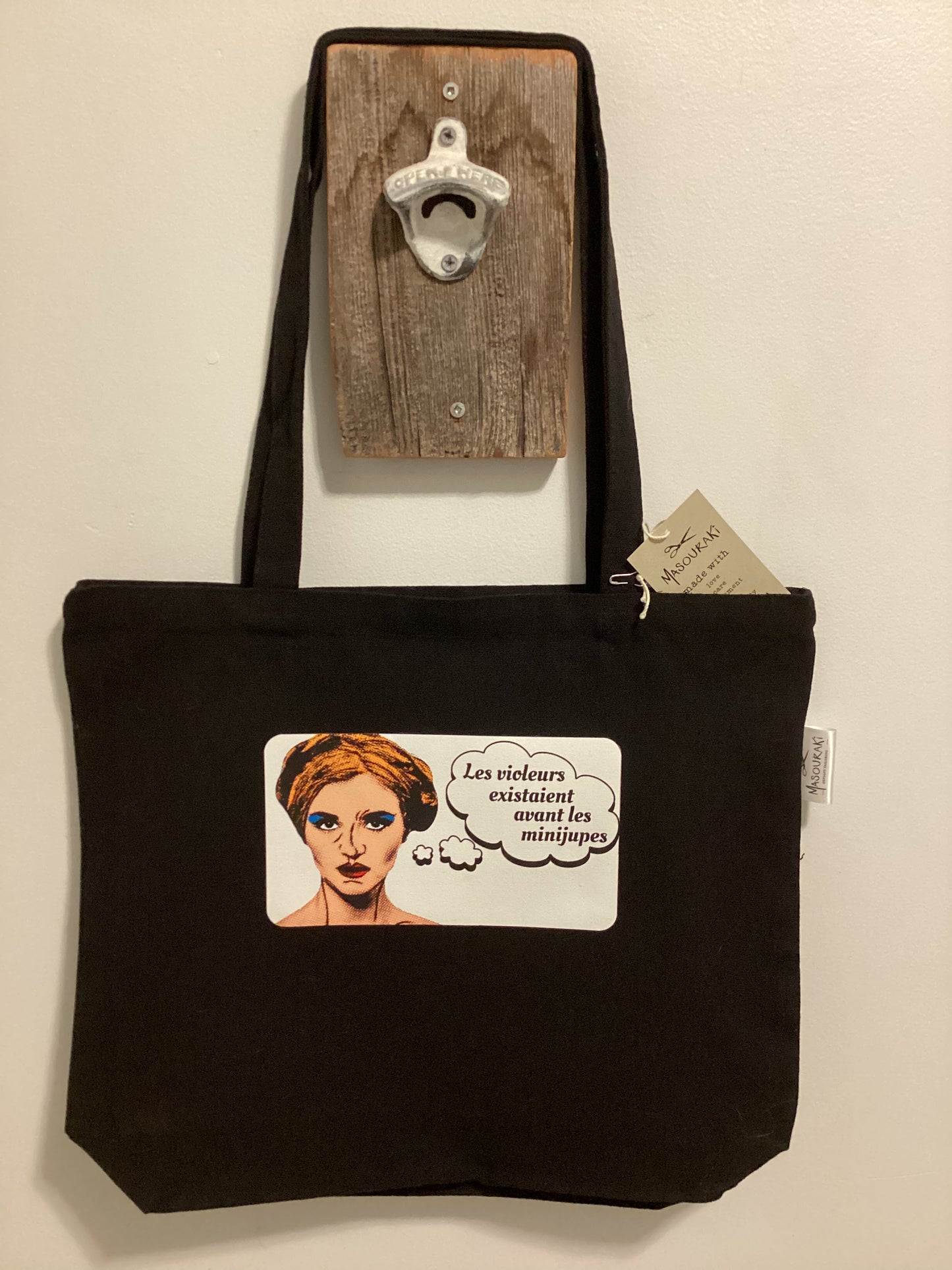 Tote-prints part 1 / Black tote