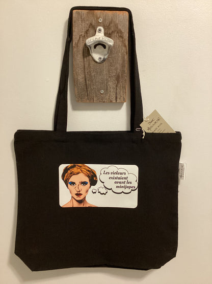 Tote-prints part 1 / Black tote