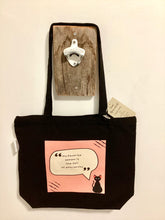 Load image into Gallery viewer, Self determination prints / Black tote
